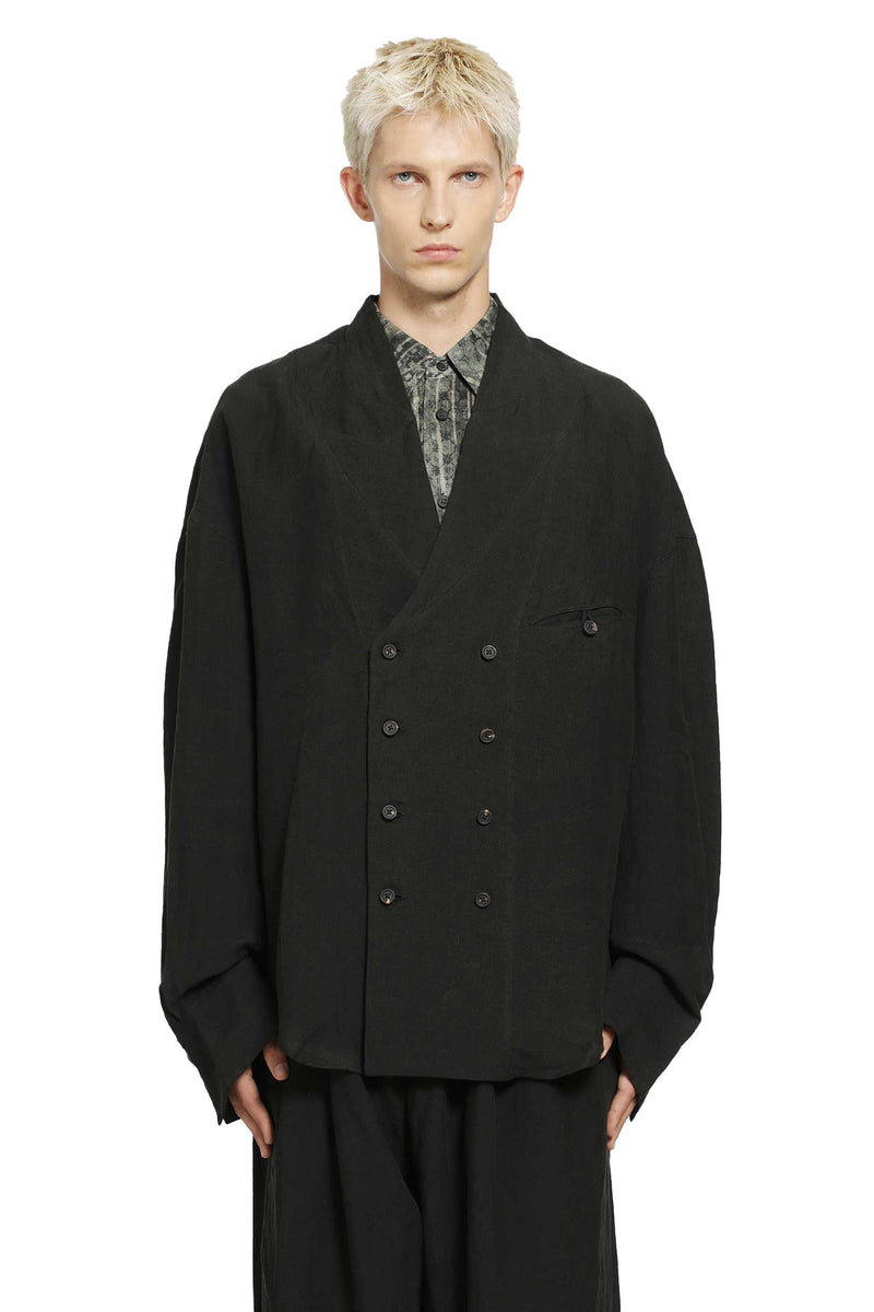 ZIGGY CHEN Double-breasted Shirt Jacket man