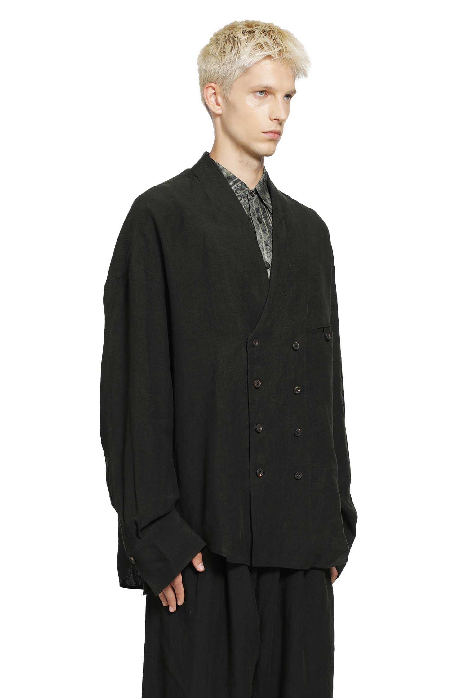 Double-breasted Shirt Jacket