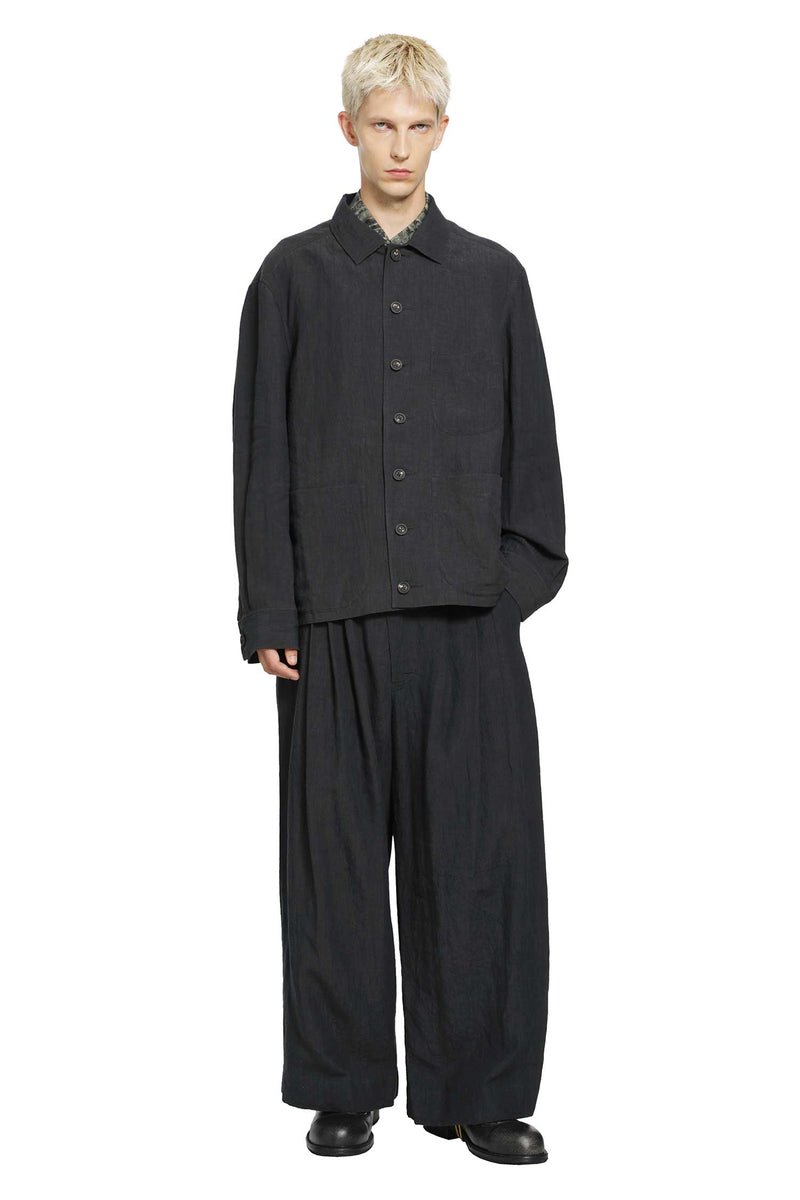 ZIGGY CHEN Spread Collar Chore Jacket man