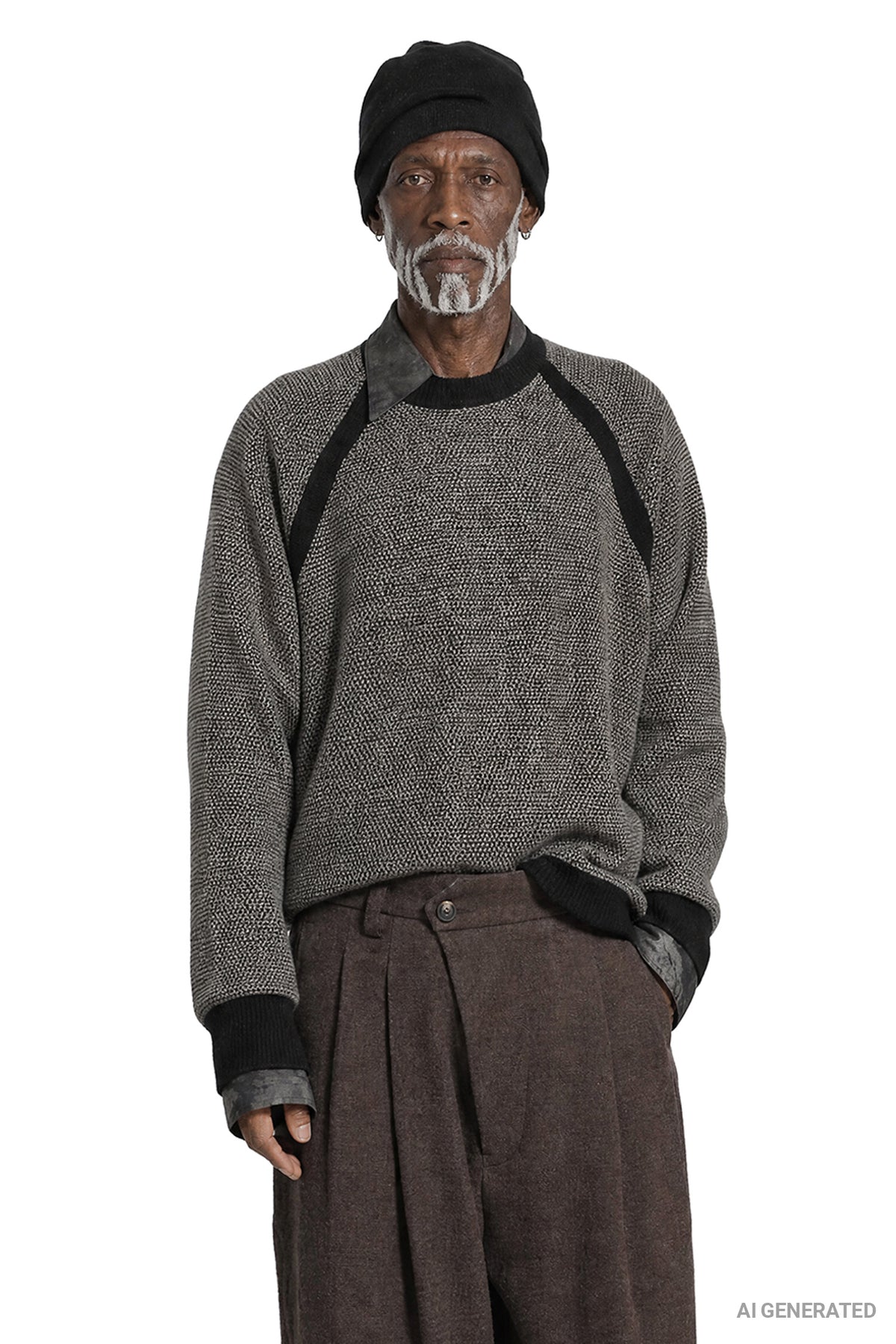 Oversized Raglan Sweataer