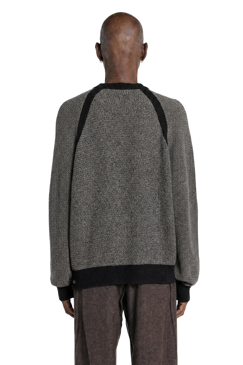 ZIGGY CHEN Oversized Raglan Sweataer man