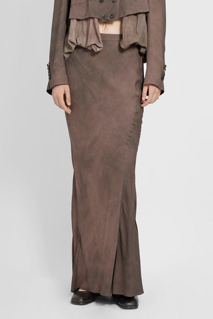 Antonioli ZIGGY CHEN WOMAN BROWN SKIRTS