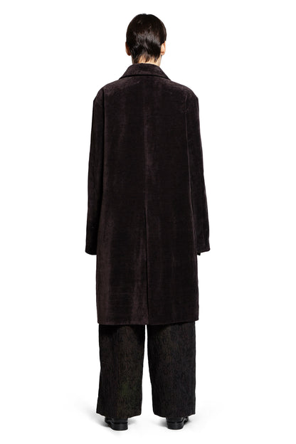 Spread Collar Long Coat