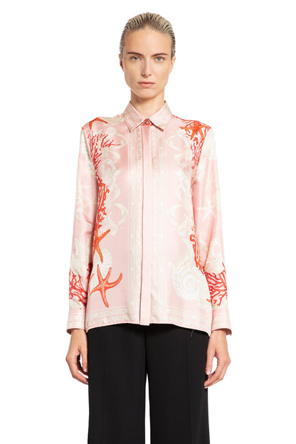 VERSACE WOMAN PINK SHIRTS