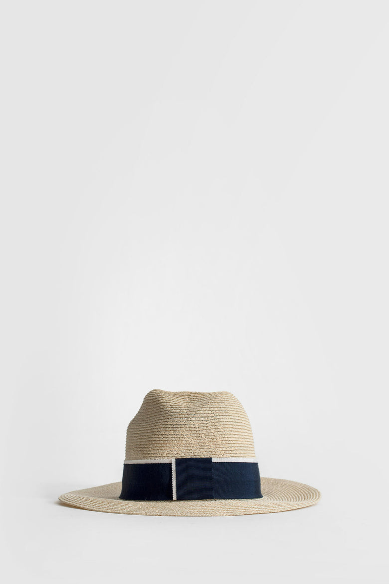 MAISON MICHEL WOMAN OFF-WHITE HATS