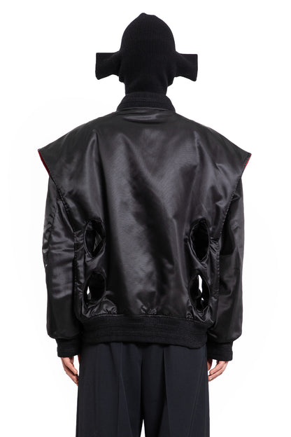 WALTER VAN BEIRENDONCK MAN BLACK JACKETS