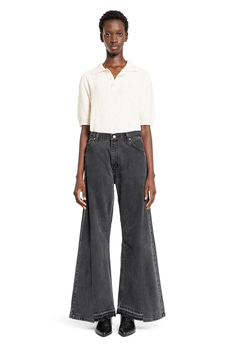 E.L.V. DENIM WOMAN GREY JEANS - Antonioli.eu