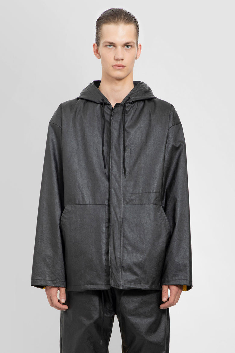 WALTER VAN BEIRENDONCK MAN BLACK JACKETS