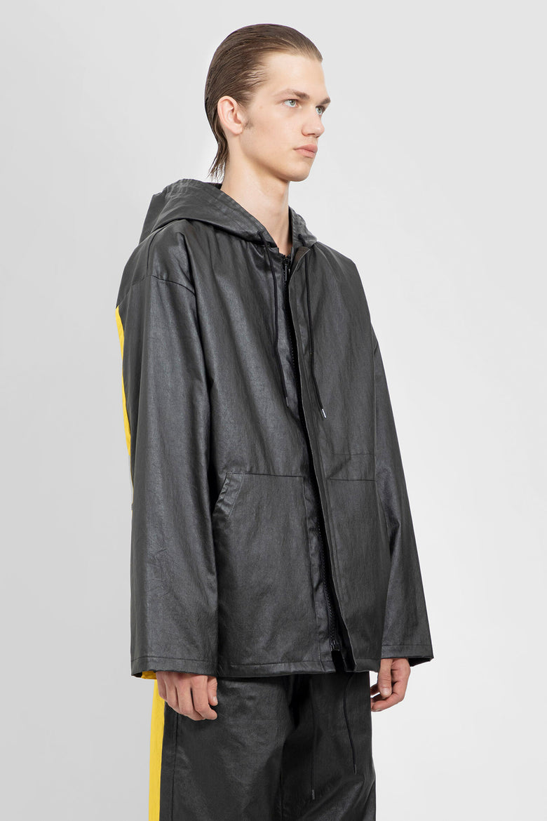 WALTER VAN BEIRENDONCK MAN BLACK JACKETS