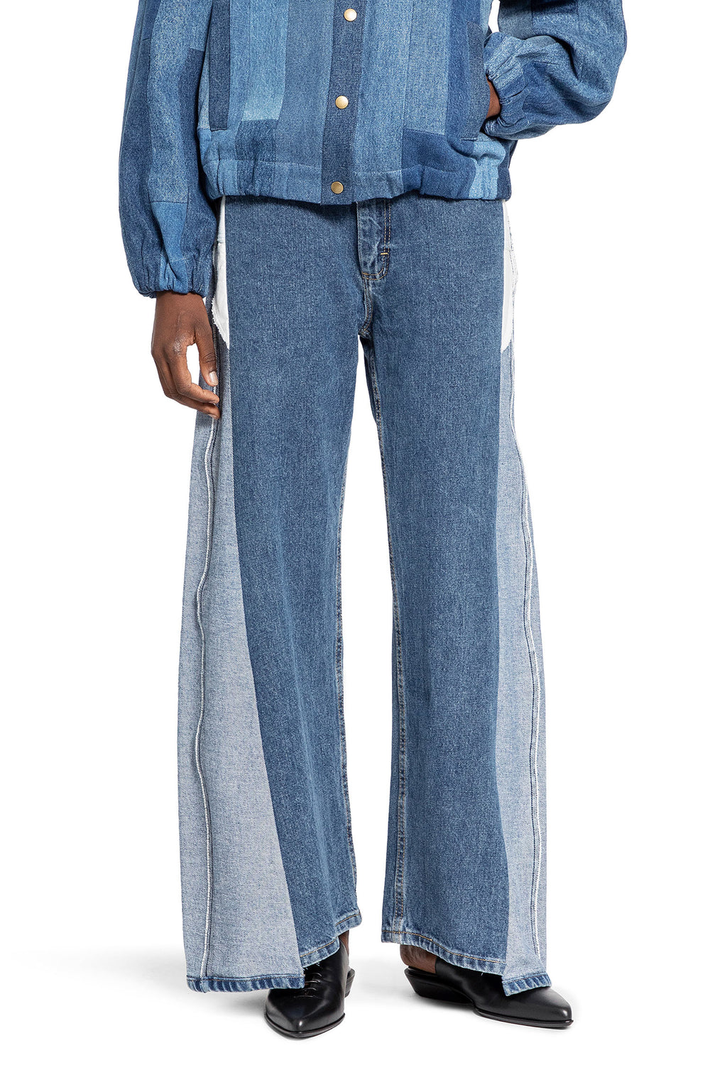 E.L.V. DENIM WOMAN BLUE JEANS