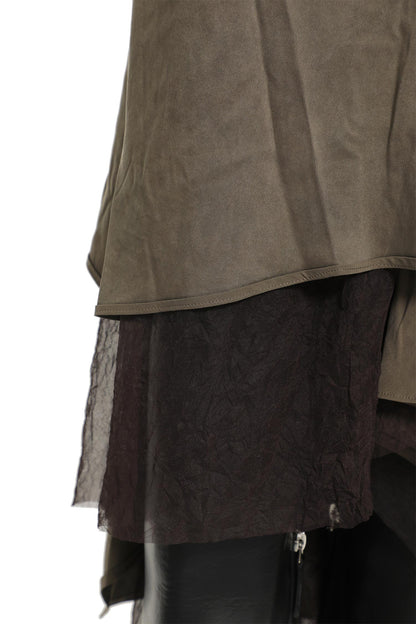 Layered Silk Skirt