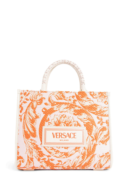 VERSACE WOMAN PINK TOTE BAGS