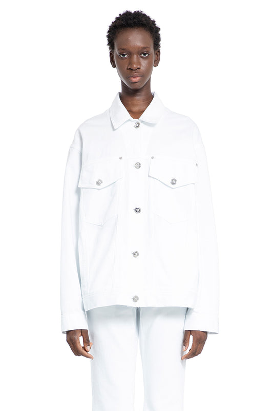 VERSACE WOMAN WHITE JACKETS