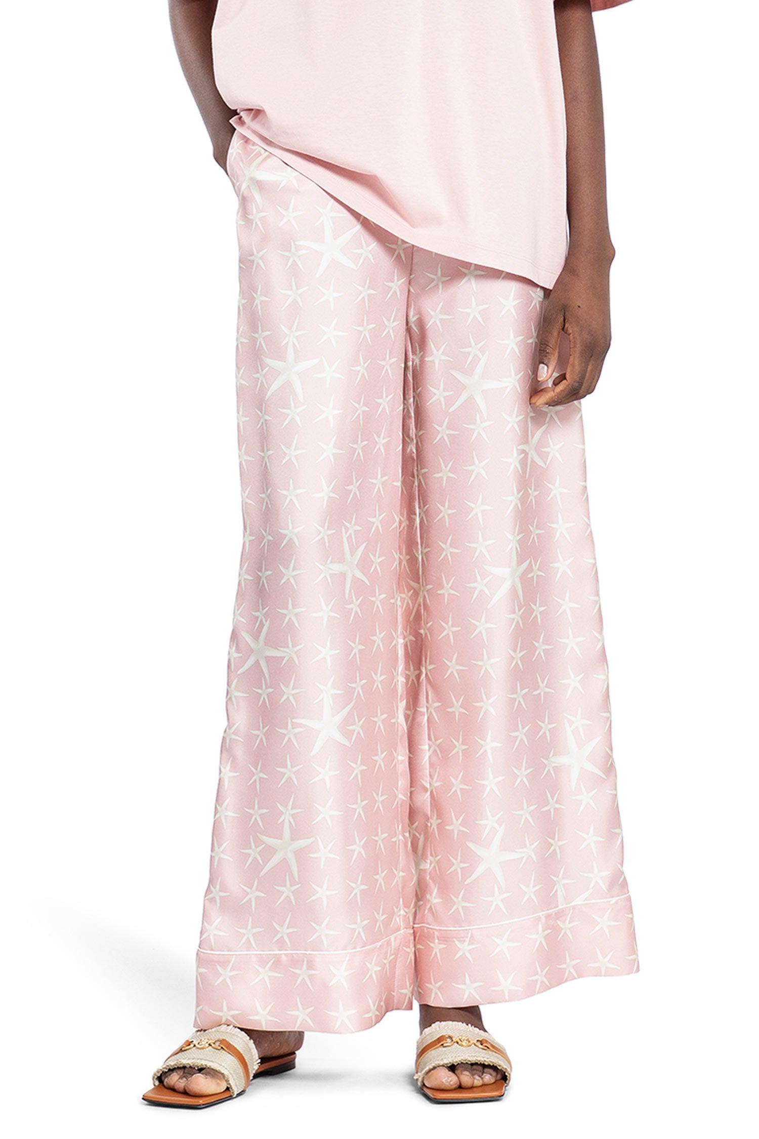 VERSACE WOMAN PINK TROUSERS