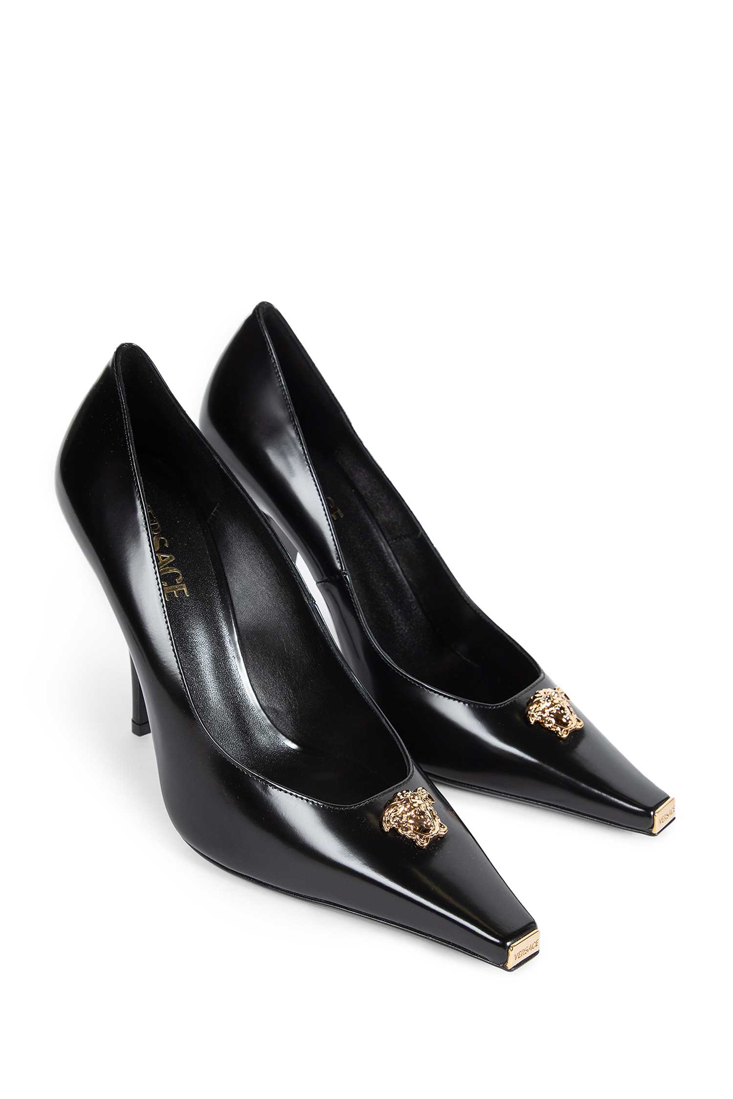 VERSACE WOMAN BLACK PUMPS