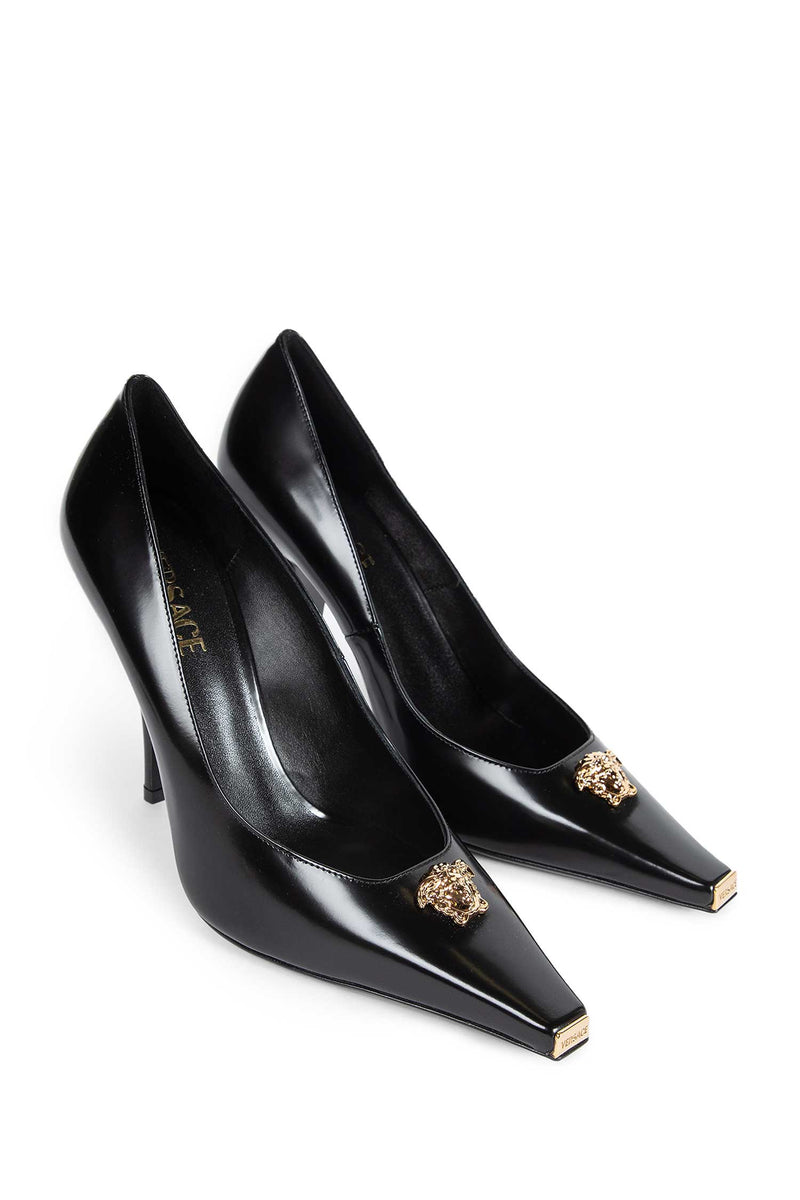 Brushed Calfskin Heeled Shoes