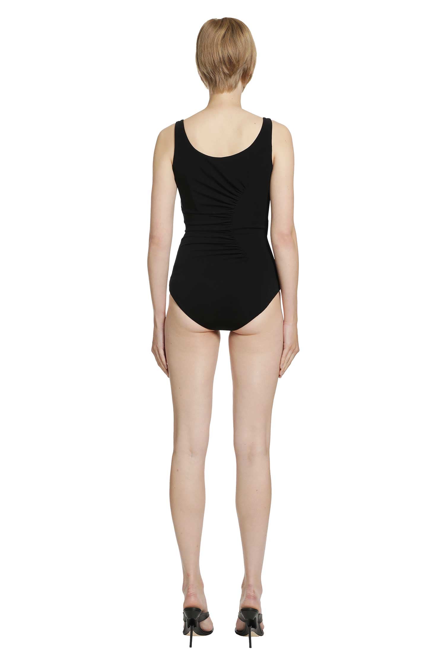 VERSACE Stretch Viscose Bodysuit woman