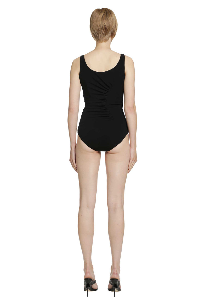 VERSACE Stretch Viscose Bodysuit woman