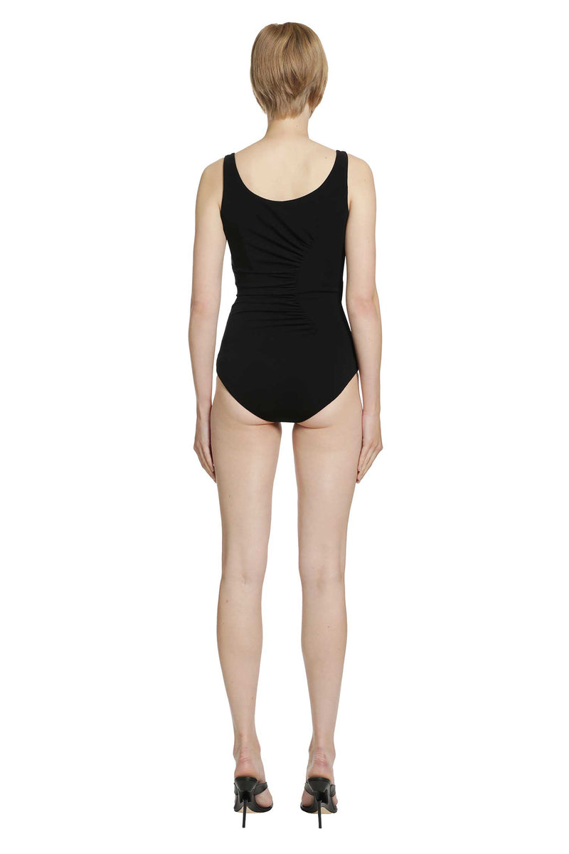VERSACE Stretch Viscose Bodysuit woman