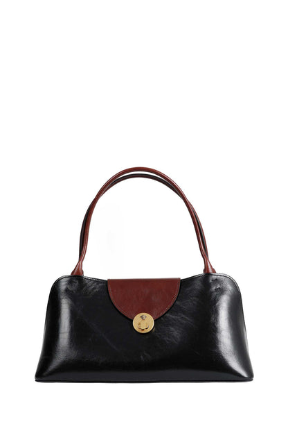 Vivian Leather East/West Shoulder Bag