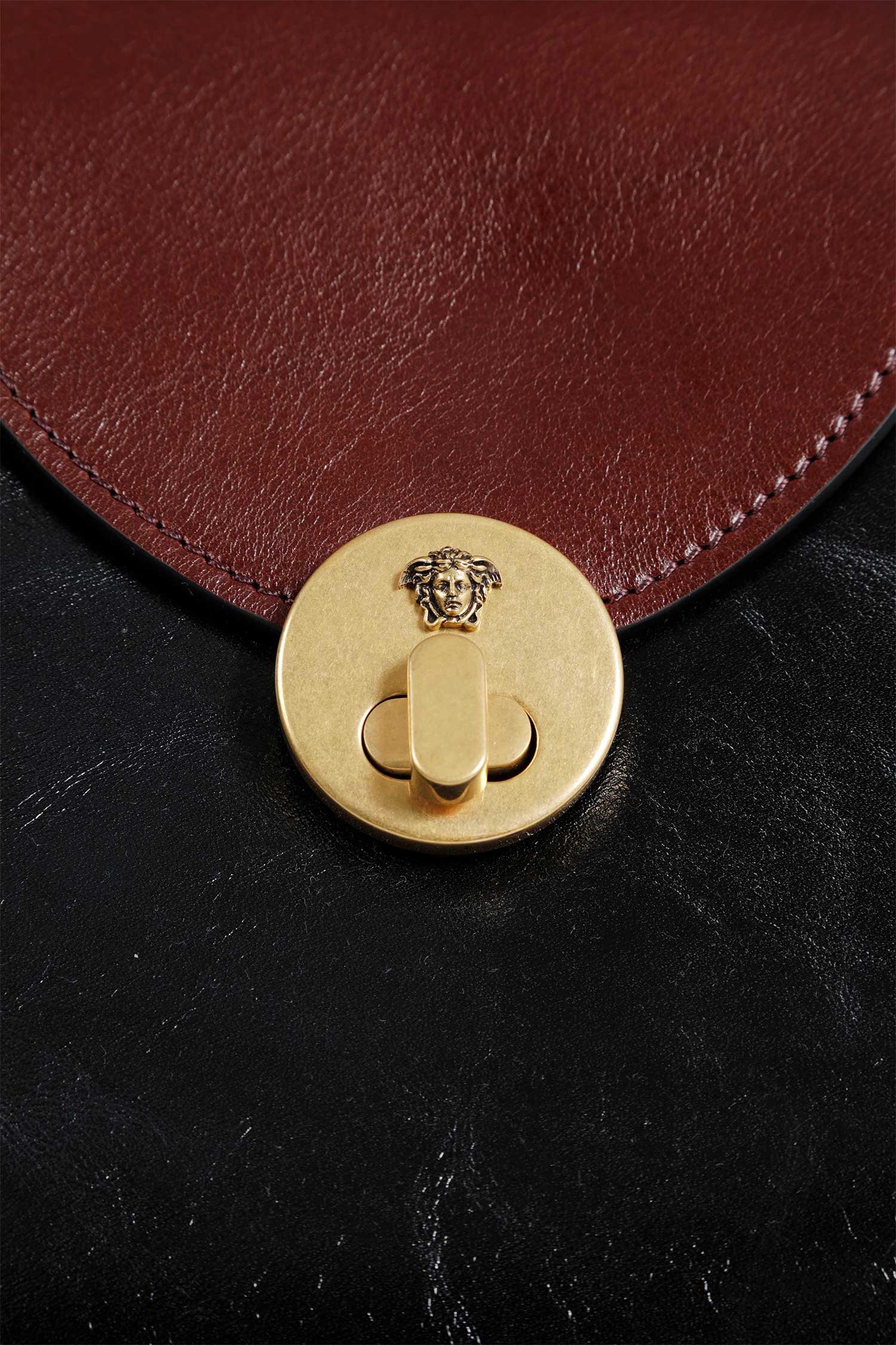 Vivian Leather East/West Shoulder Bag