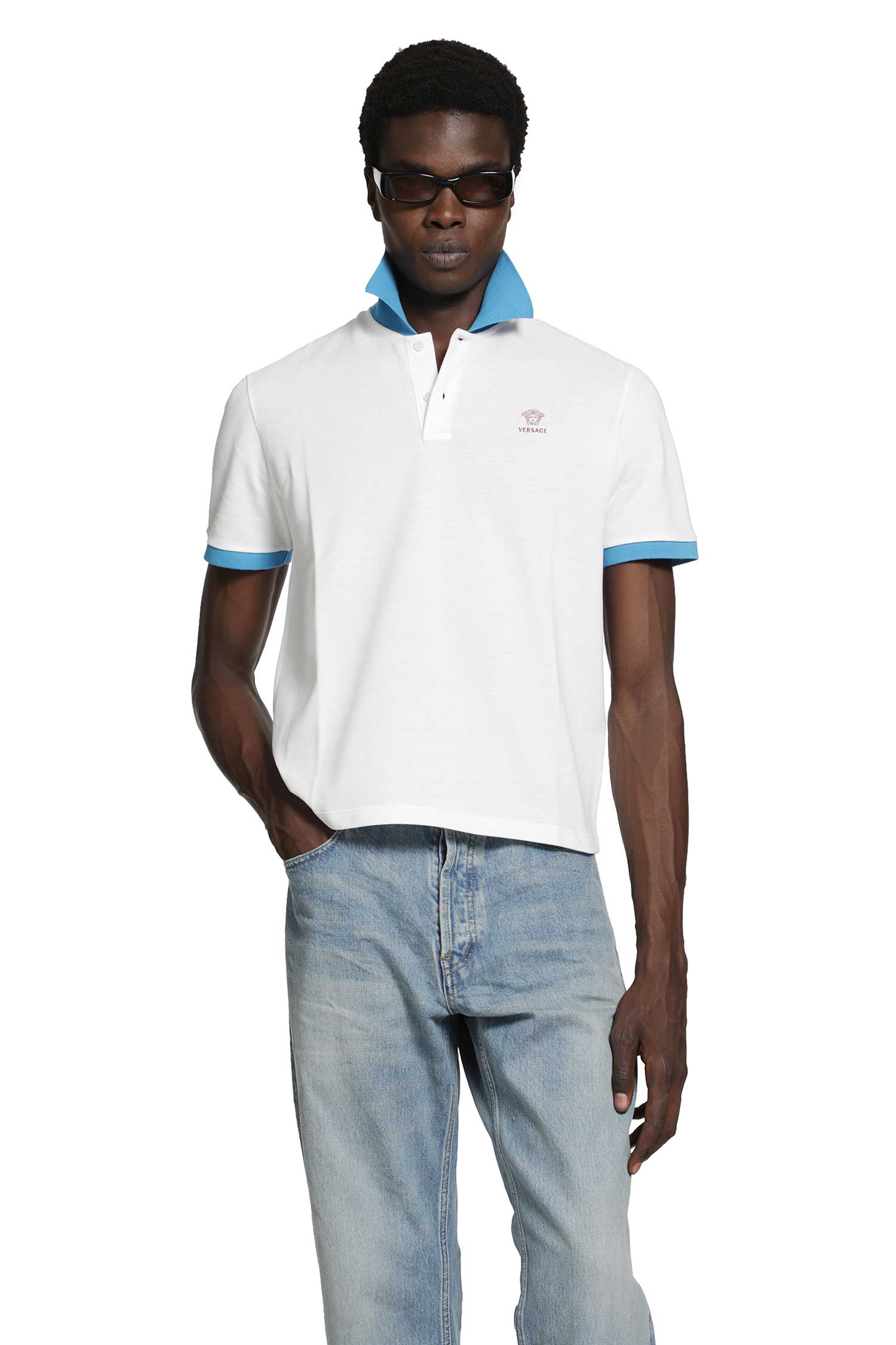 Embroidered Cotton Piqué Polo