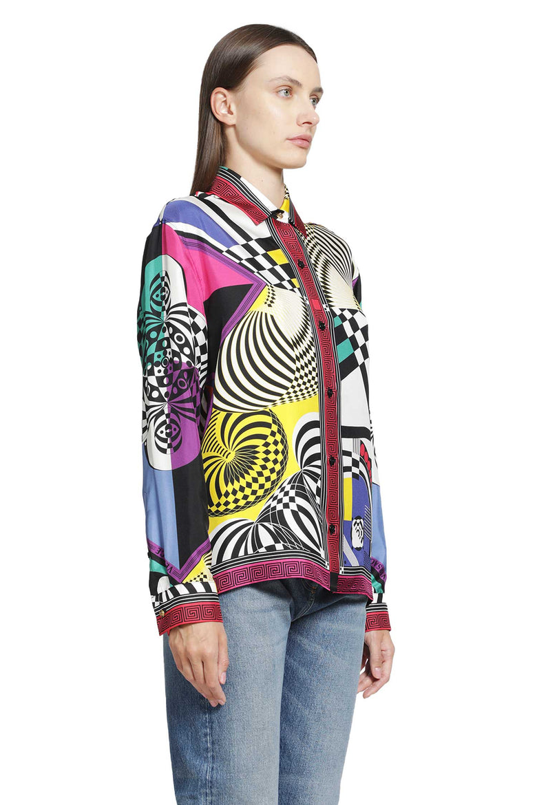 
              VERSACE ''Teatro'' Silk Twill Shirt woman
            