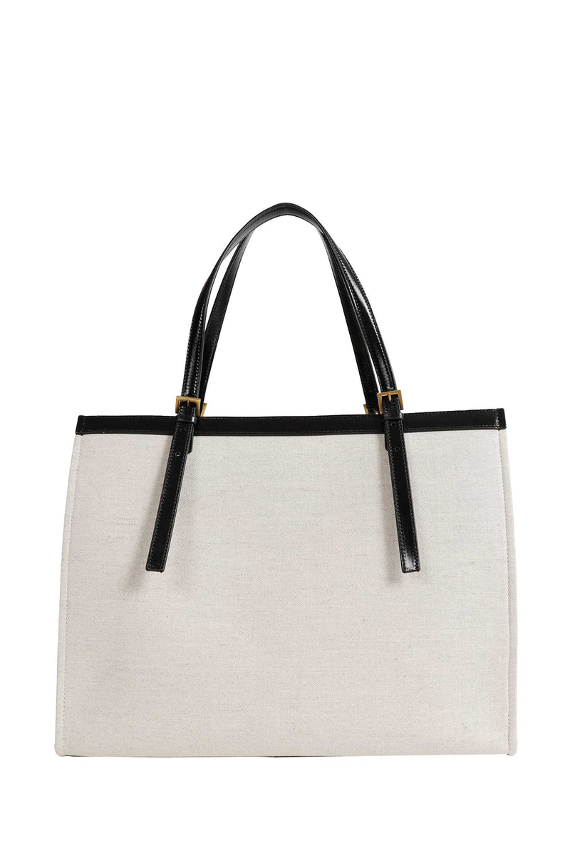 VERSACE Rivière Large Canvas Tote Bag woman