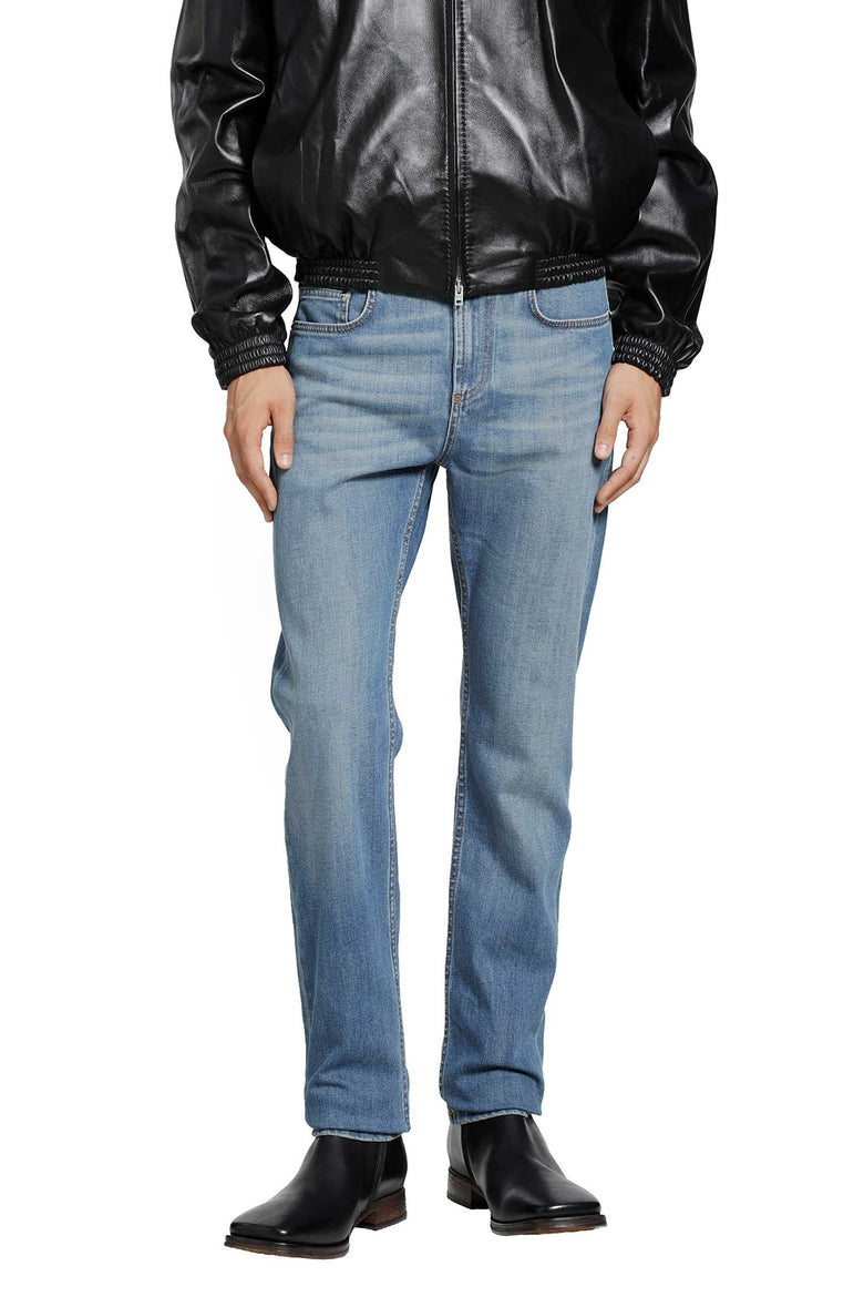 VERSACE Tapered jeans man