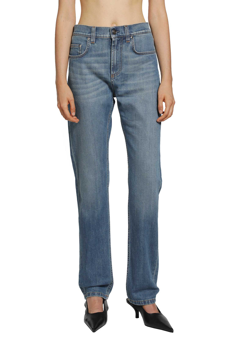 VERSACE Tapered jeans man