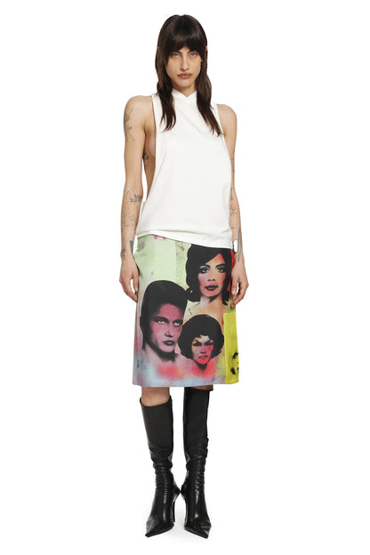 Stretch Cotton Jersey Vintage Tank Top