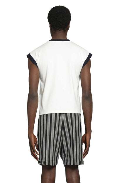 Stretch Cotton Jersey V-Neck T-Shirt