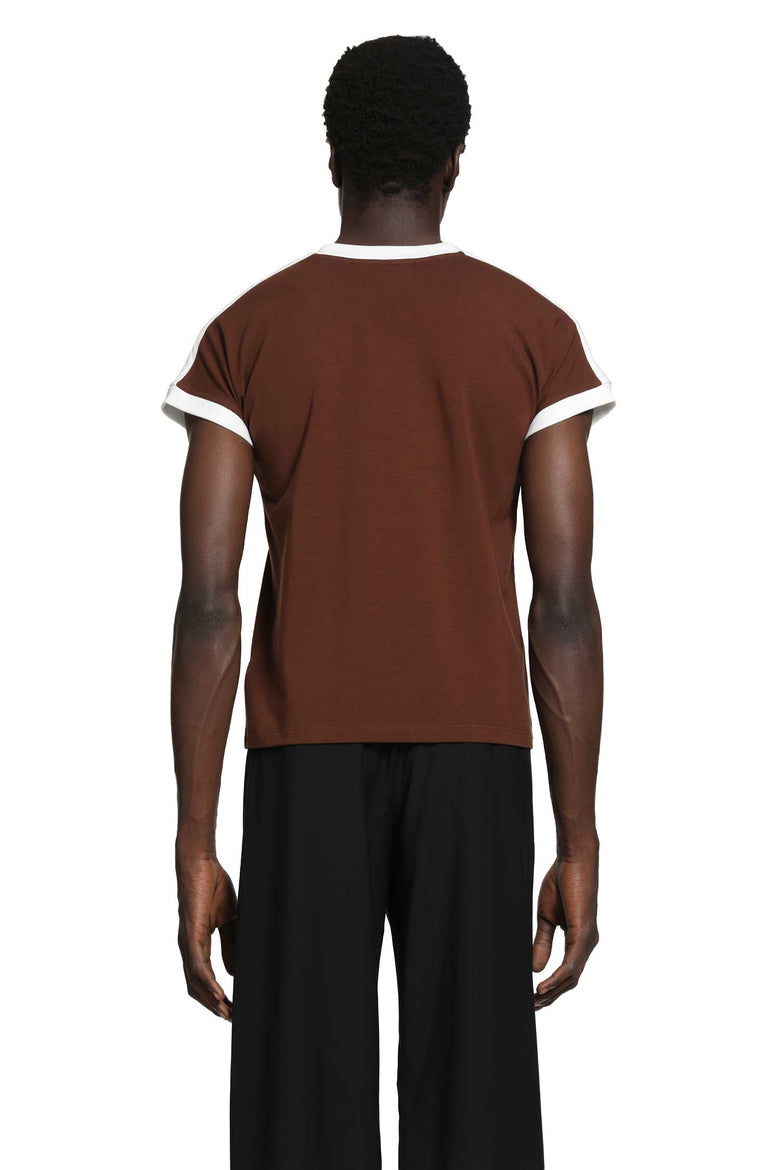 VERSACE Embroidered-Logo Stretch Jersey T-Shirt man