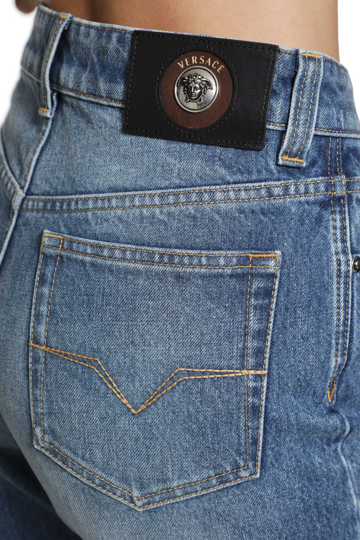 Straight 5 Pocket Jeans