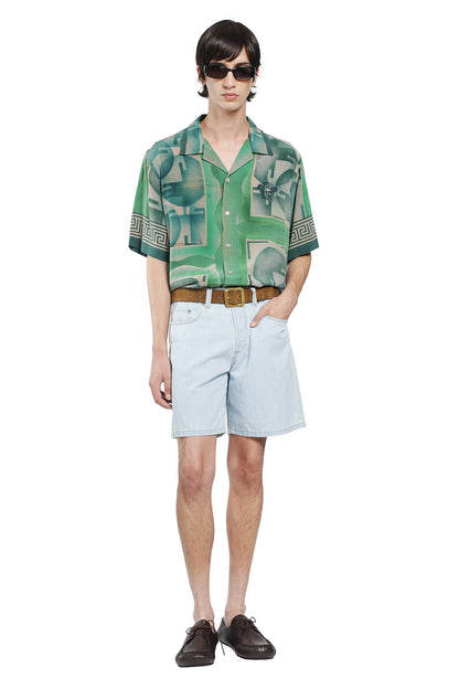 Printed Crêpe De Chine Silk Shirt