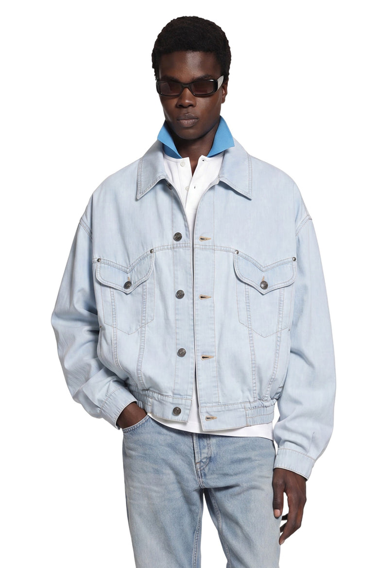 VERSACE Denim Chambray Jacket man