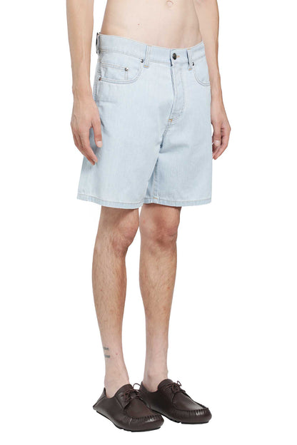 Chambray Denim Shorts