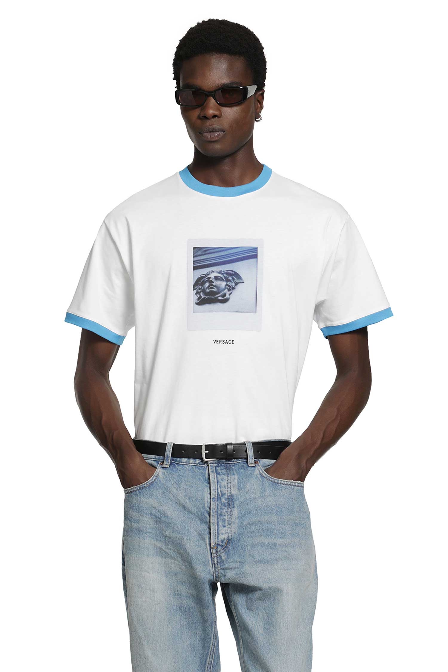 Printed Cotton Jersey Regular T-Shirt