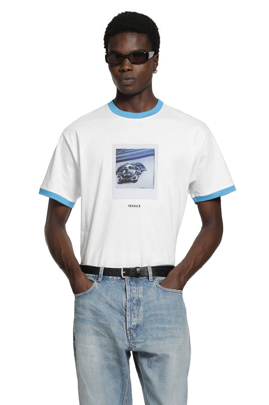 Printed Cotton Jersey Regular T-Shirt