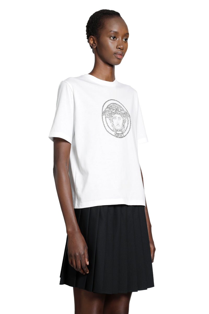 VERSACE Medusa Cotton T-Shirt woman