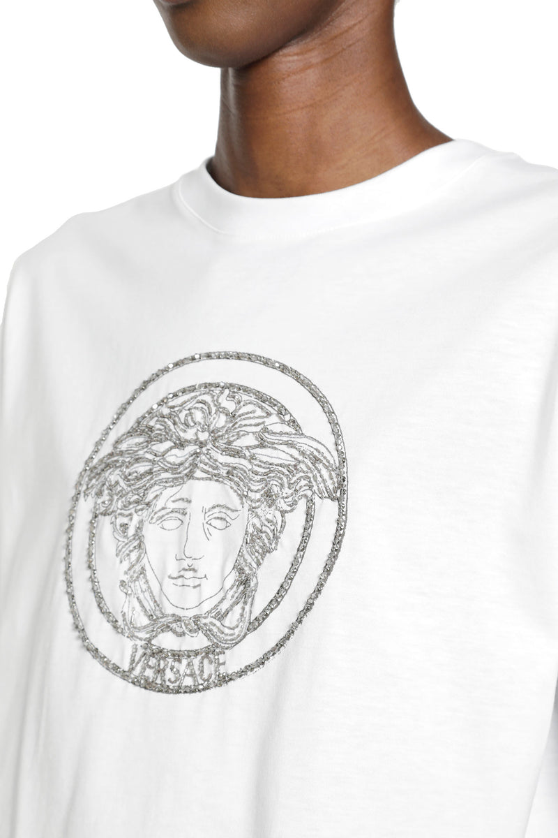 VERSACE Medusa Cotton T-Shirt woman