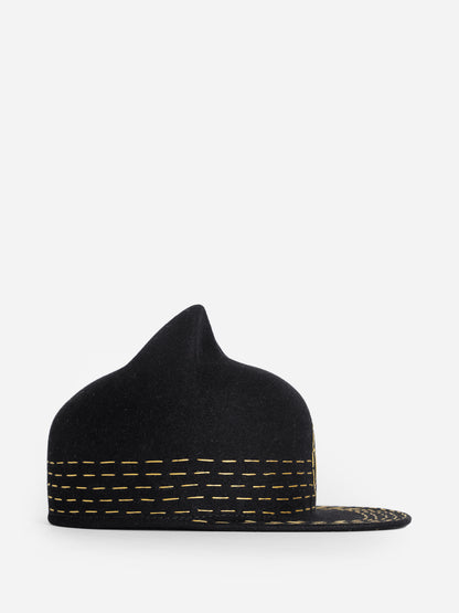 MAISON MICHEL WOMAN BLACK HATS