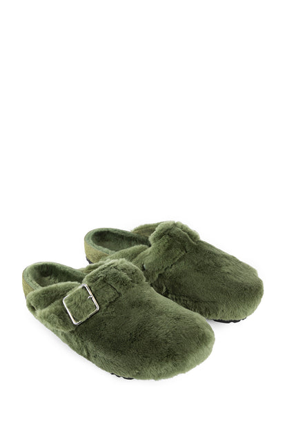 BIRKENSTOCK 1774 MAN GREEN MULES