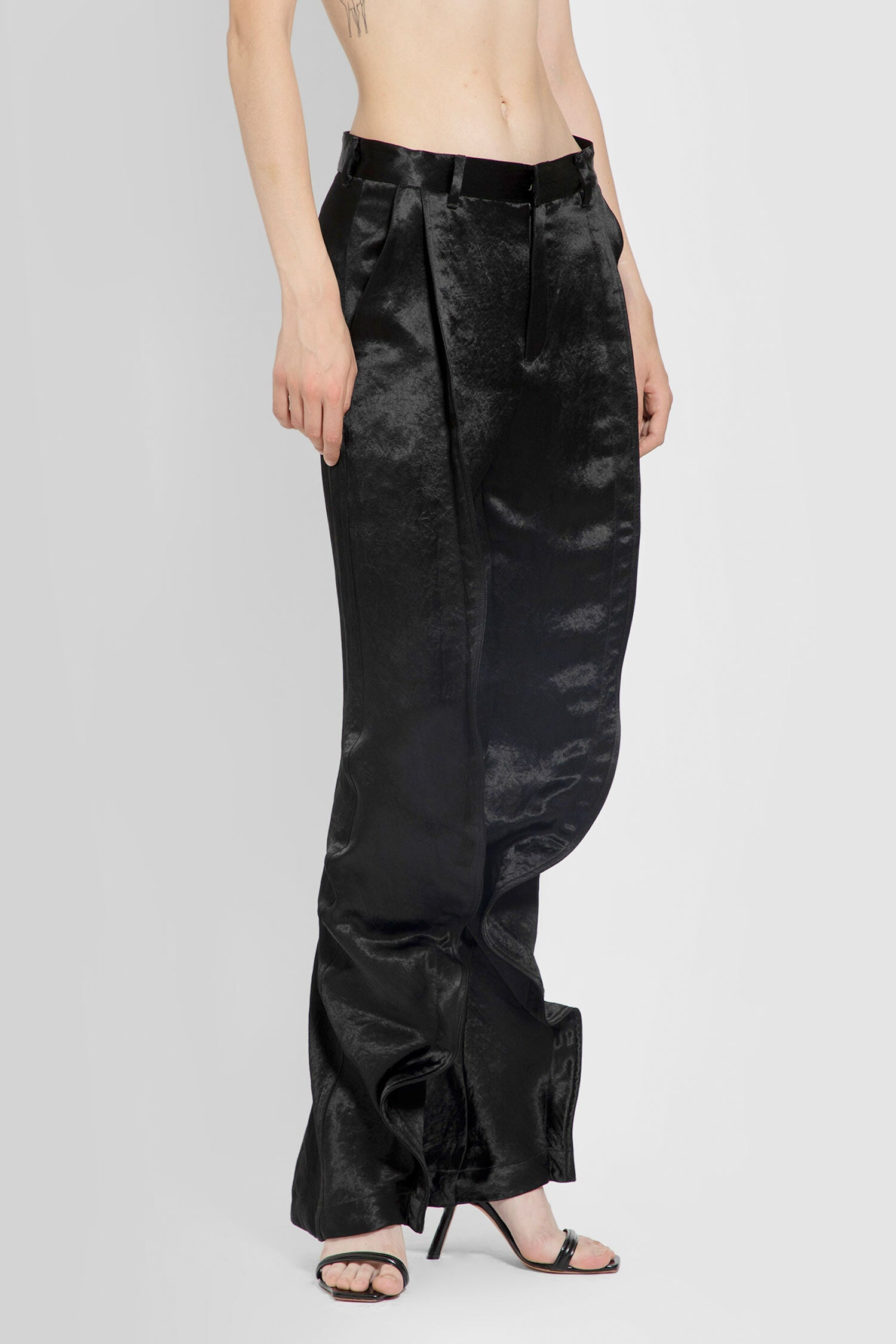 Y/PROJECT WOMAN BLACK TROUSERS