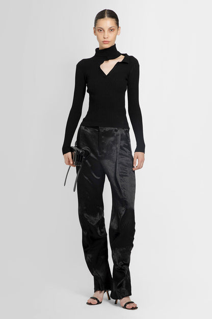 Y/PROJECT WOMAN BLACK TROUSERS