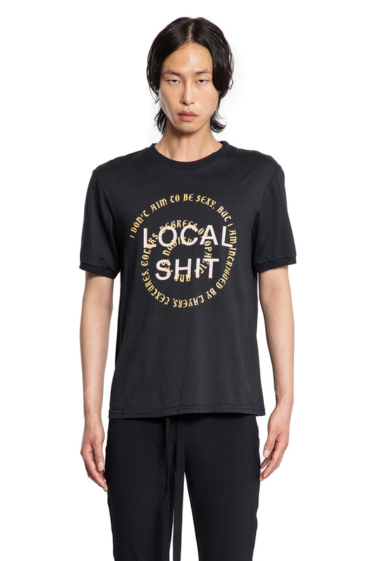 JORDANLUCA MAN BLACK T-SHIRTS & TANK TOPS - Antonioli.eu