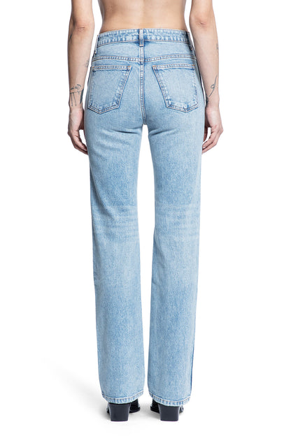 KHAITE WOMAN BLUE JEANS