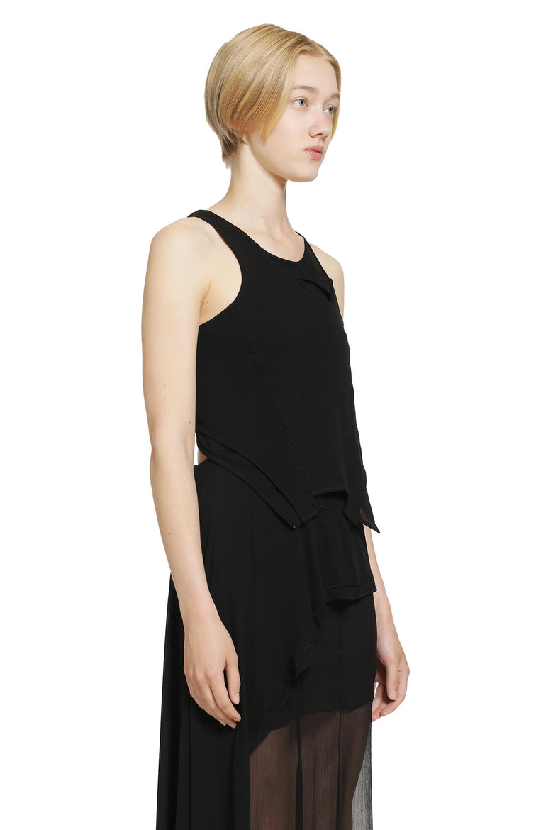 
              YEHUAFAN Asymmetric Tank Top woman
            