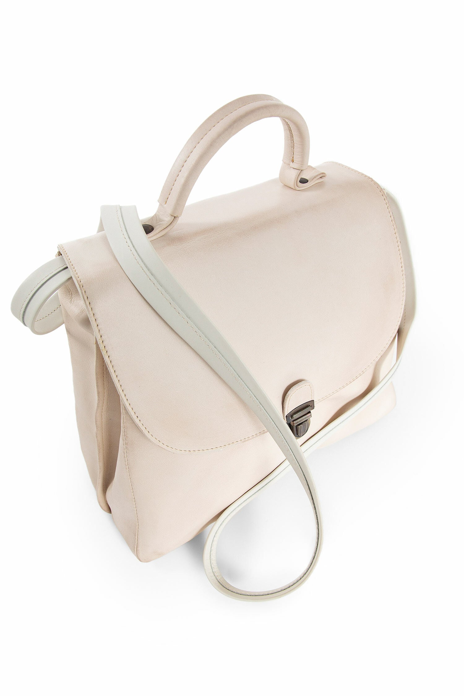 CHEREVICHKIOTVICHKI WOMAN OFF-WHITE TOP HANDLE BAGS