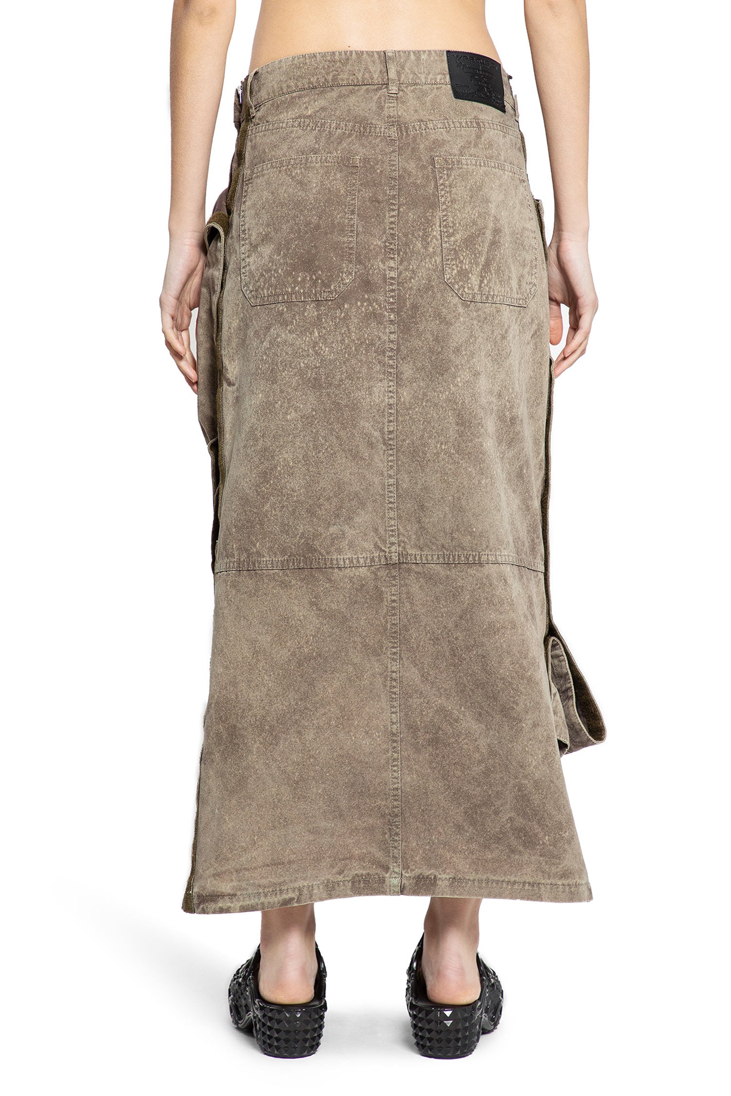 Y/PROJECT WOMAN BROWN SKIRTS